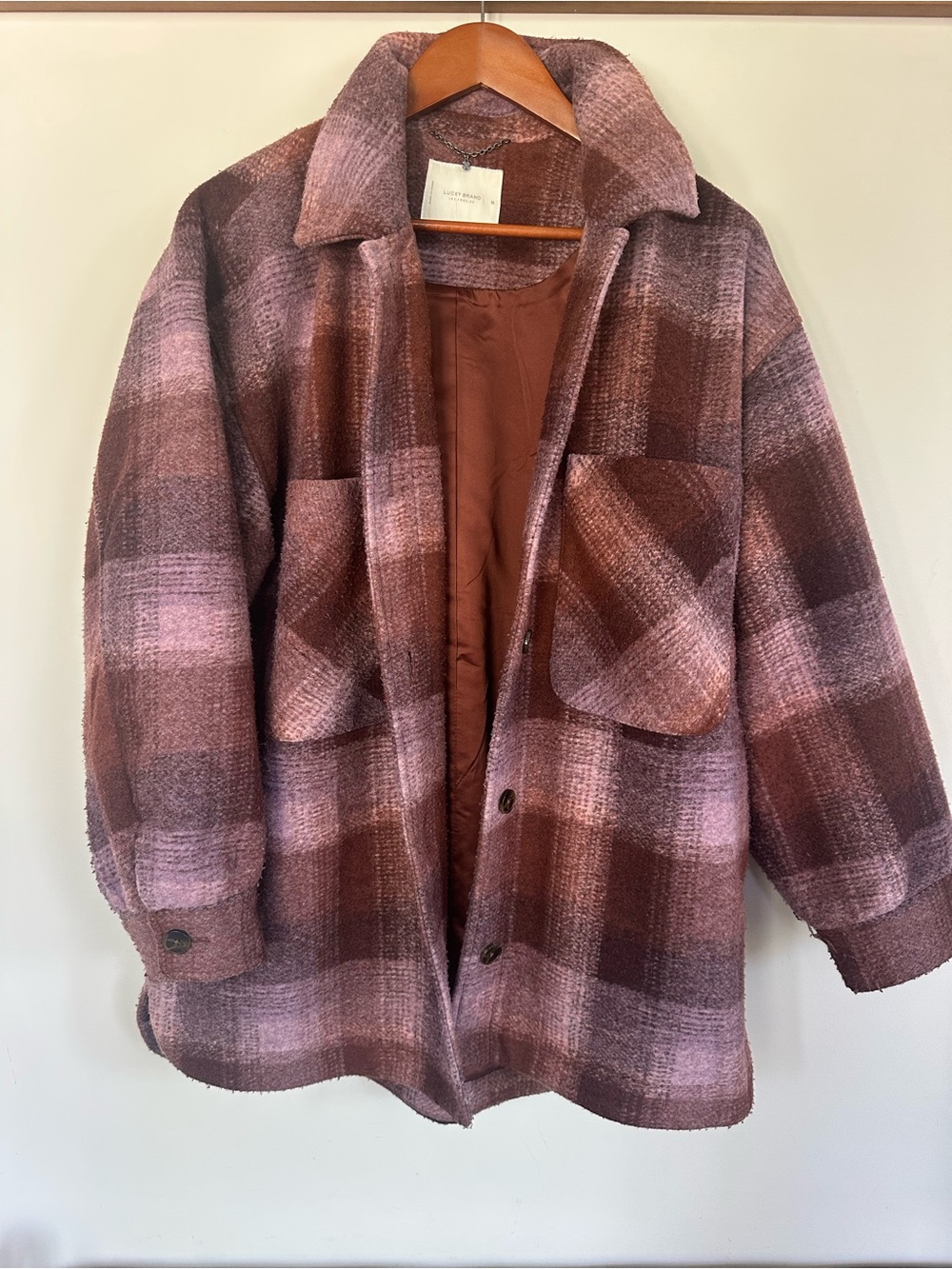 Women’s Plaid Shacket - Lucky Brand